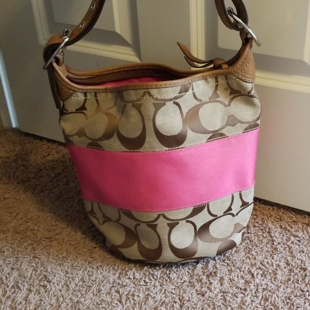 Authentic coach tote